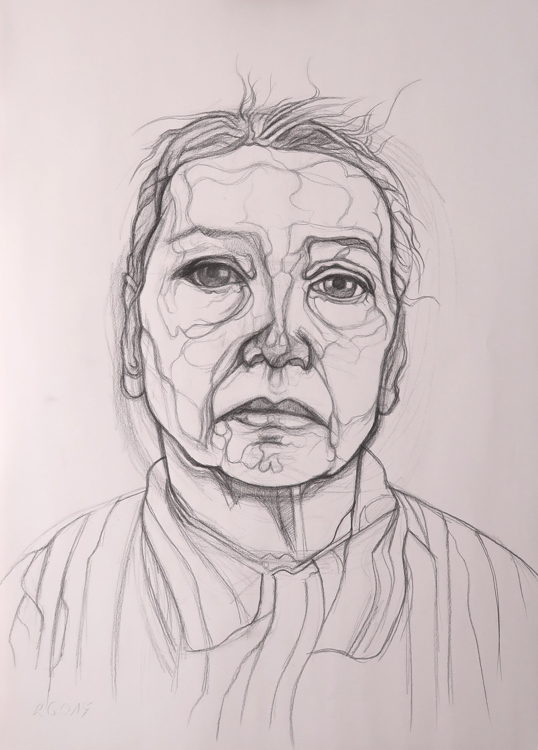 Wanda Zacharewicz rysunek do obrazu 100x70cm
