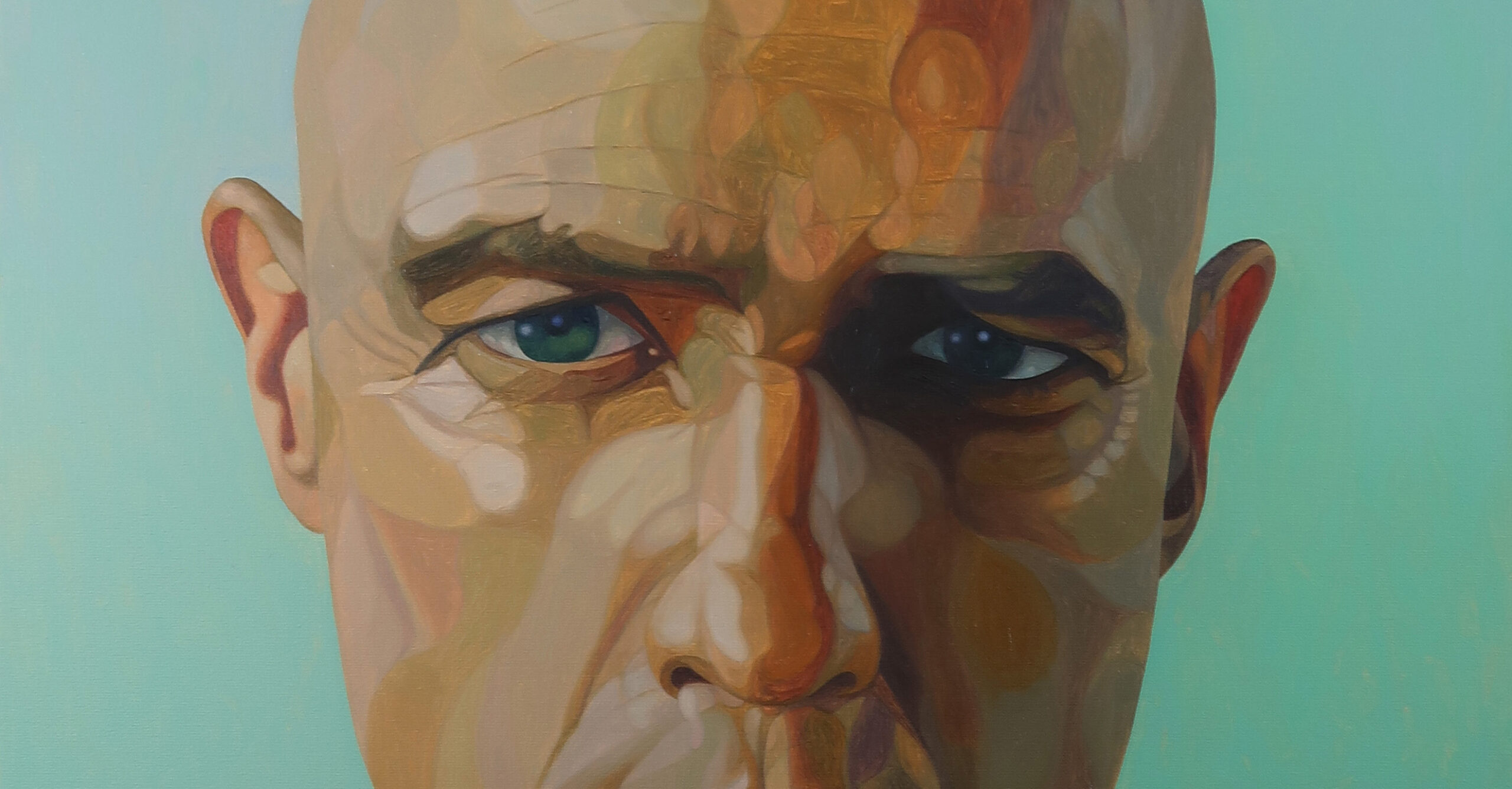 IT'S Time for Marlon Brando II 80x80cm. olej, płótno 2024 KADR