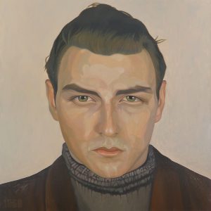 Kazimierz Chmielowski Rekin 80x80cm. 2023 Ofiary Wojny. Zrealizowano w ramach stypendium Ministra Kultury i Dziedzictwa Na