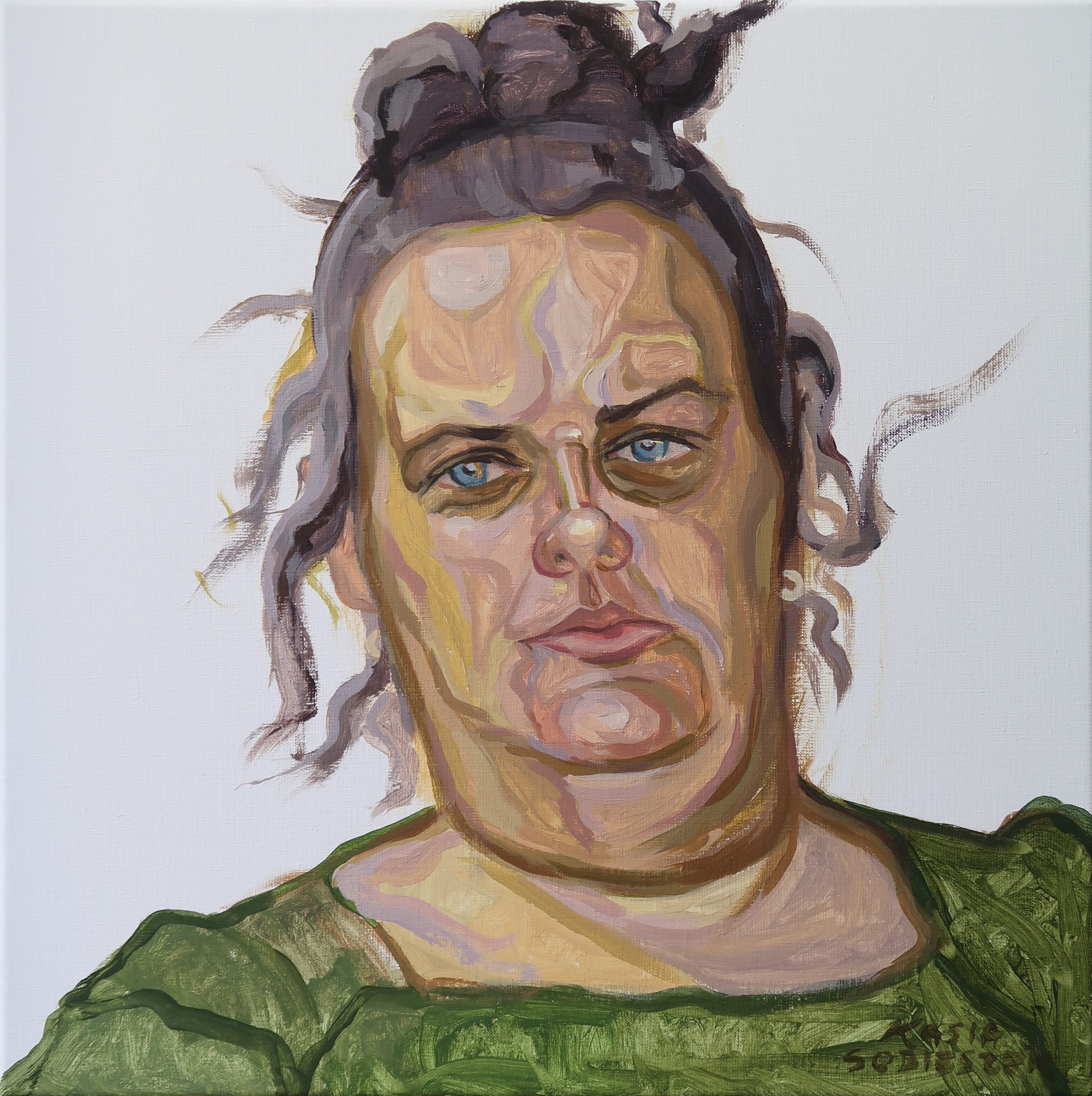 Kasia J. 60x60 akryl, płótno 2026